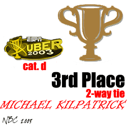 UBER 2003 - Category D - Third Place - Michael Kilpatrick